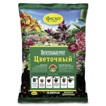 Грунт Цветочный 10 л (Фаско)