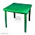 Стол пластиковый 80х80х74 см зеленый м2596 (А)