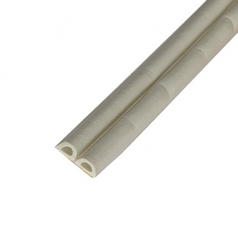 Уплотнитель самоклеящийся промышленный `PRAKTISCHE HOME` 12х10мм D-10 м (бел), шт