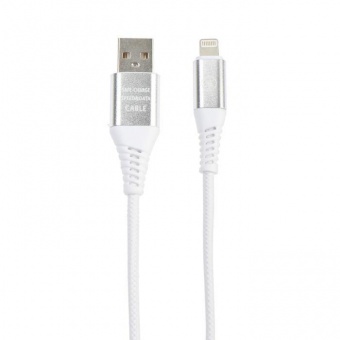 Кабель Smartbuy, USB - Lightning, 1 А, 1 м, ПЕРВАЯ ЦЕНА , белый