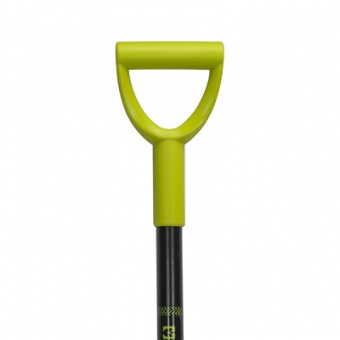 Лопата штыковая остроконечная рельс. сталь `OLOV Эрго` цельнометаллическая с V ручкой 120 см 21802