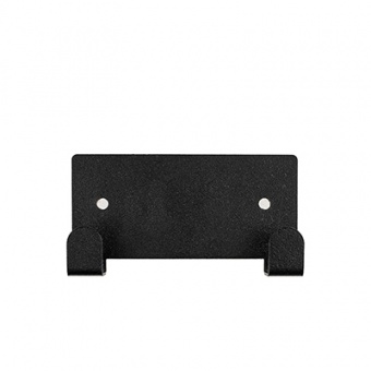 Крючок двойной настенный 'Лофт' металл 5 х 10 х 2 см черный Verda Line