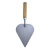 Кельма штукатура (сердце), порошковая покраска, деревянная ручка, 320*140мм ON , 02-14-107