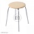 Табурет мягк.круг.сид. до 100 кг, 4 опоры, бежевый `Эконом 2` ТЭ2/Б (Ника)