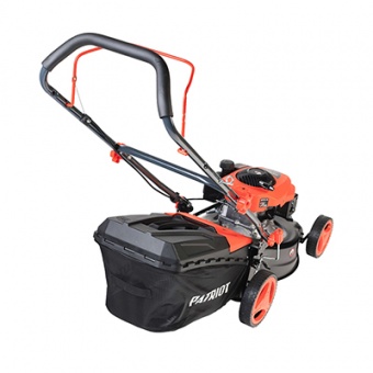 Газонокосилка бензиновая 2900Вт, 4 л.с, четырехтактный, ширина скашивания 410мм, кол-во оборотов 2800об/мин, травосборник 40л, PATRIOT PT 41LM