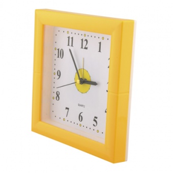 Будильник на батарейках 16х16 см, ir-606