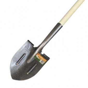 Лопата штыковая ЛД рельс.сталь `Урожайная сотка` дамская с ребр. жест S518-13