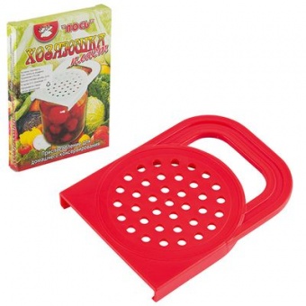 Сливная решетка для консервирования пластик d82мм в кор