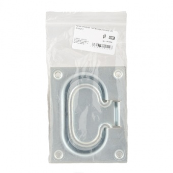 Ручка откидная 100*80 скрытая цинк (К) [инд.уп][груп.5шт]