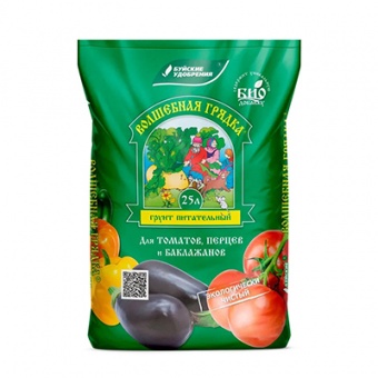Грунт для Томатов, перцев, баклажанов 'Волшебная грядка' 25 л (БХЗ)