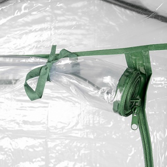 Парник для балкона (мет тр в пвх d-16мм+чех: пл пвх) 49х69х126 см разб 3 полки 'Урожайная сотка Эксперт' 21003