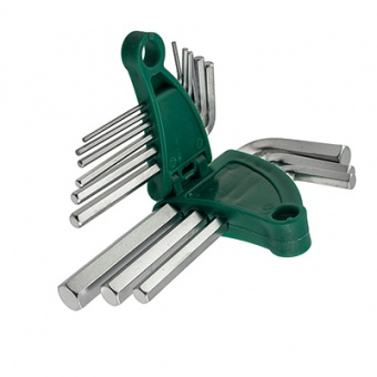 Набор ключей шестигранных, 1.5 - 10 мм, 9 штук `PRAKTISCHE TOOLS` Blister