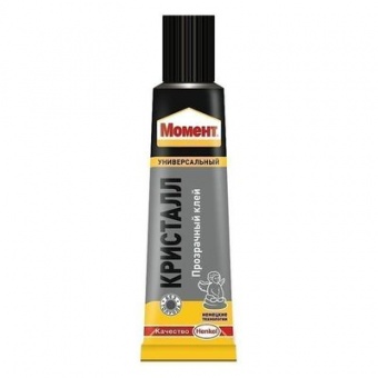 Клей контактный `Момент Кристалл` 30 мл шоу-бокс
