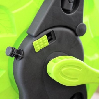 Катушка для шланга на колесах с ручкой под коннектор 'Урожайная сотка Эксперт' (YM3101)