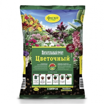 Грунт Цветочный 5 л (Фаско)
