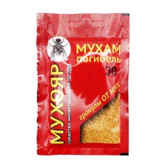 Гранулы от мух пакет 30 г 'Мухояр'