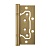 Петля без врезки 100х75х2-2ВВ `ЧИБИС` КОФЕ ( КОРИЧНЕВЫЙ)